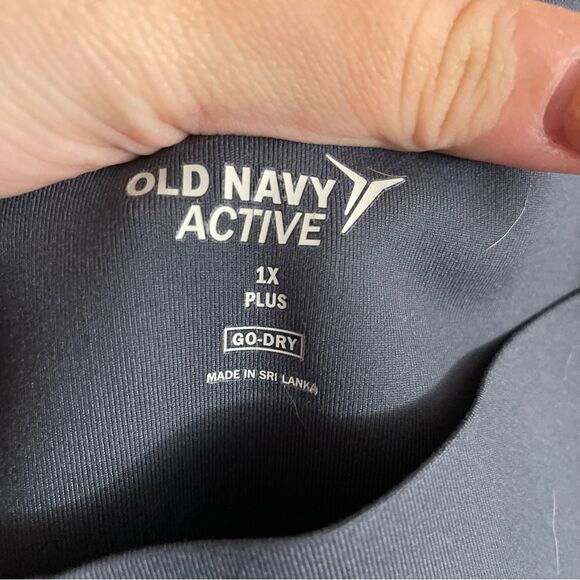 NWOT Old Navy Plus Size Grey Sculpting Leggings - Picture 3 of 3